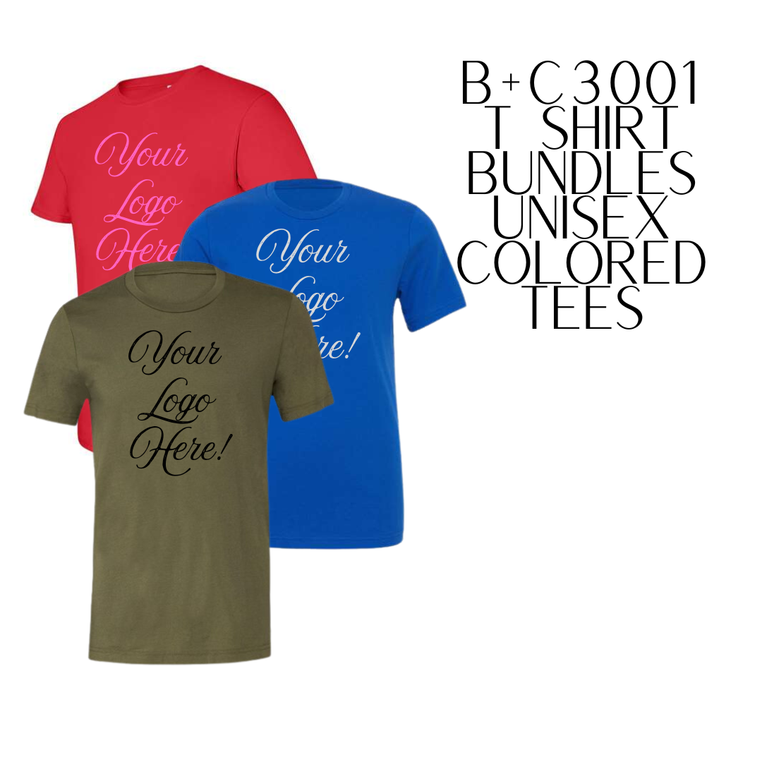 Colored Tees B+C : Unisex Bundle