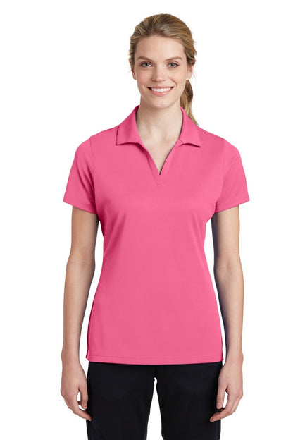 V Neck Womens Polos Sport-Tek