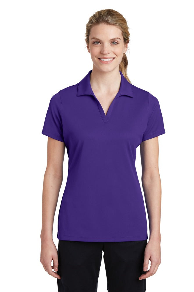 V Neck Womens Polos Sport-Tek