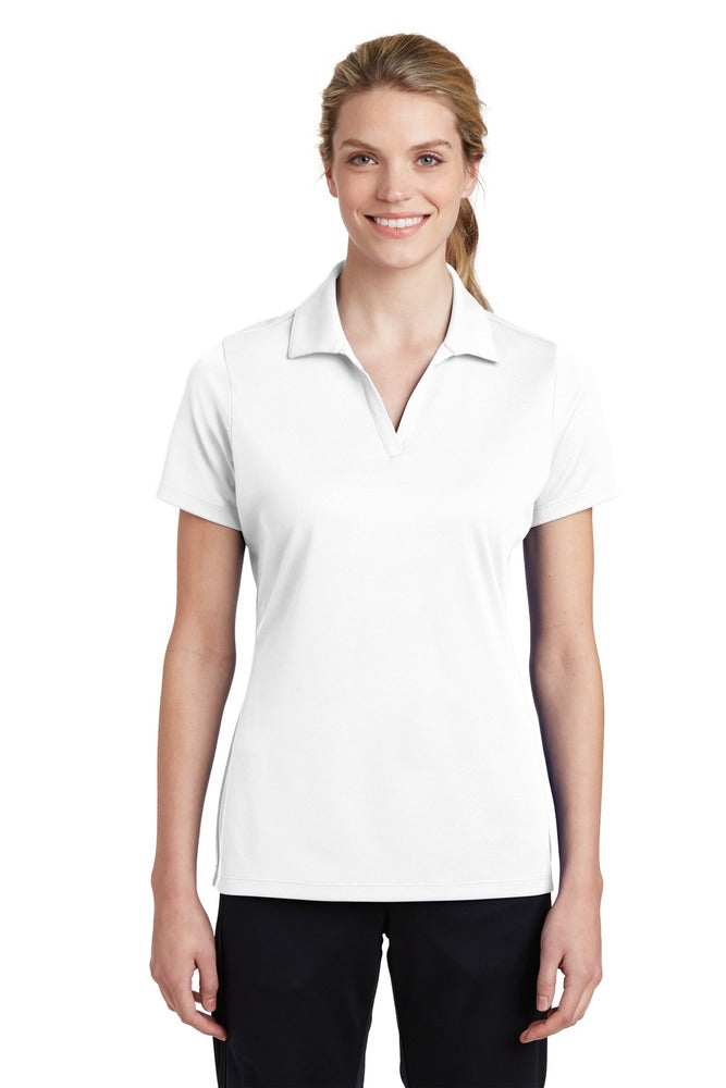 V Neck Womens Polos Sport-Tek